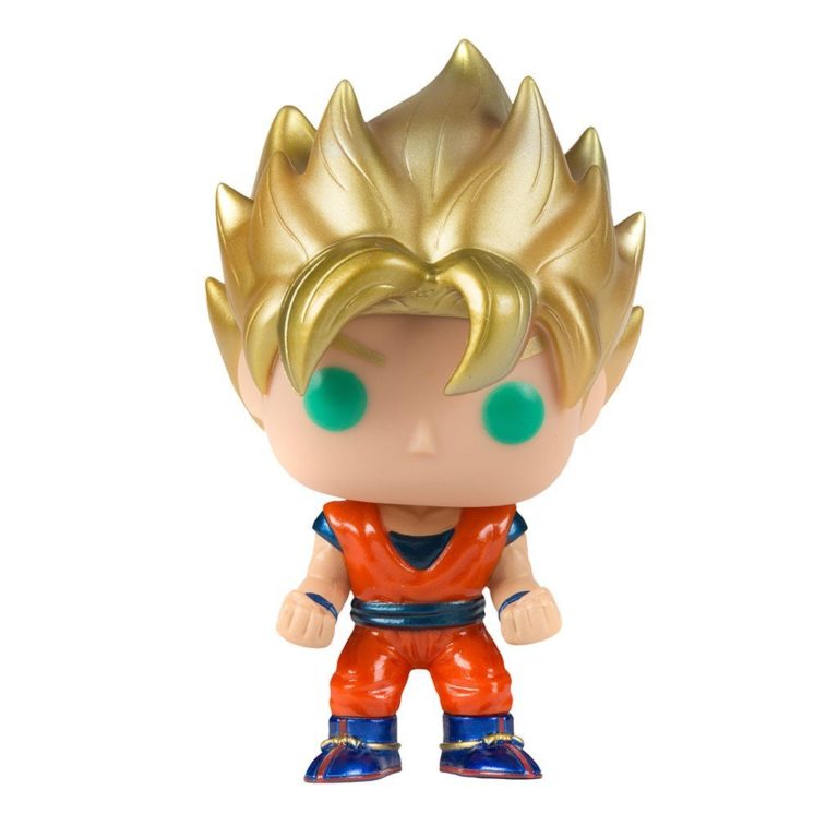 Funko Pop Goku Super Saiyan Metálico | Funko Tienda